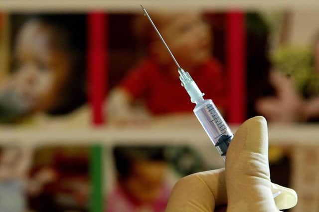 NHS Digital figures show 95.2% of youngsters in the East Riding of Yorkshire were fully vaccinated by their fifth birthday in 2021-22 – exceeding the 95% target set by the World Health Organisation to aid herd immunity. Photo: PA Images