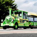 The electric land train is believed to be the first of its kind in the country. Photo courtesy of East Riding of Yorkshire Council
