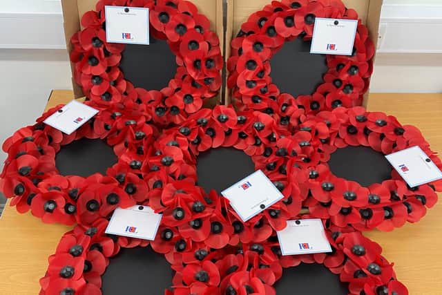 Bridlington Town Council now has remembrance wreaths and event poppies available ahead of the town’s annual commemorations.