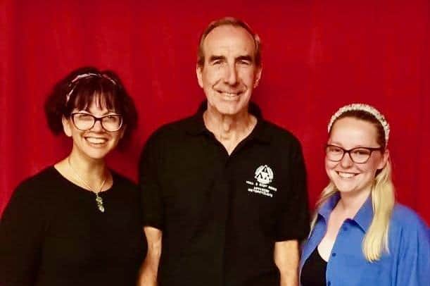 The cast of three features Graham Beeston as the faithless husband Kenneth, his wife Hilary is played by Sasha Walker-Allen and the new young wife, Laura, is played by Shania Paige. Photo submitted