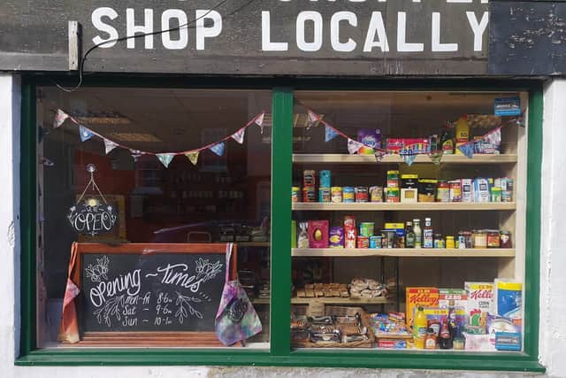 The newly-opened Whitby Railway Community Shop.