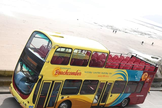 The Beachcomber bus in Scarborough