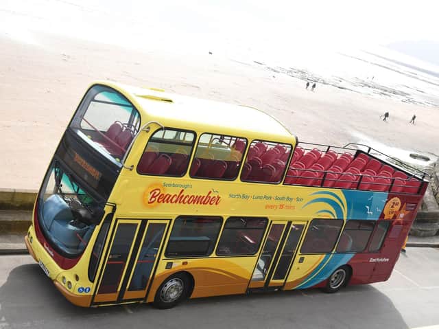 The Beachcomber bus in Scarborough