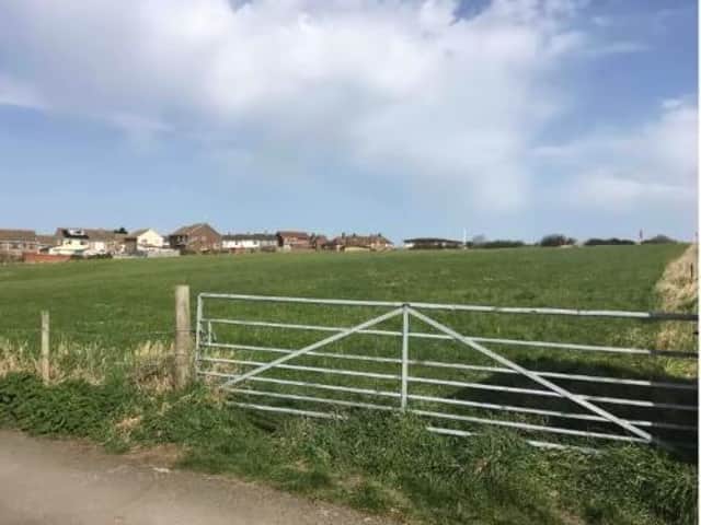 The field off Green Lane earmarked for a housing development.
picture: Google
