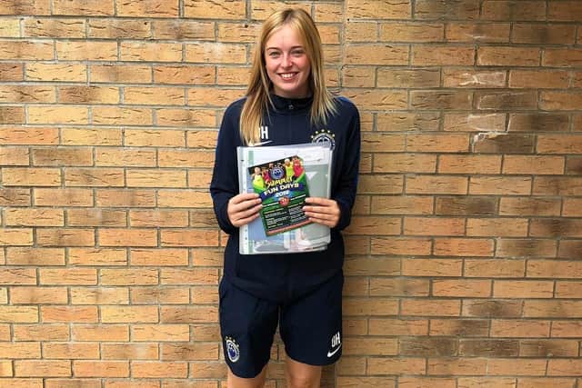 Olivia Hall has been recognised by the North Riding County FA