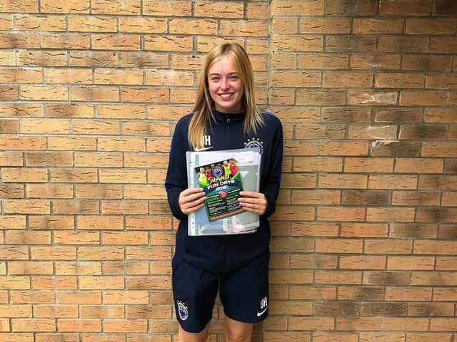 Olivia Hall has been recognised by the North Riding County FA