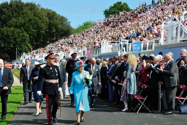 The Queen and Prince Philip visited Scarborough in 2010 to open the Open Air Theatre.