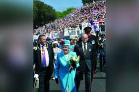 Prince Philip and The Queen when they opened the Open Air Theatre in 2010.