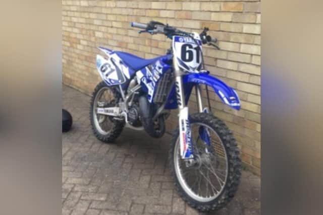 The stolen bike