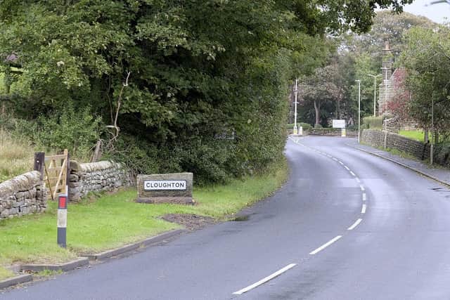 The main road into Cloughton.