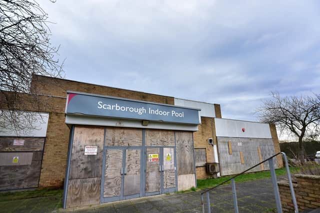 The old indoor pool has been derelict since 2017.