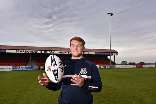 READY TO RETURN: Scarborough RUFC captain Drew Govier