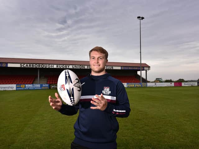 READY TO RETURN: Scarborough RUFC captain Drew Govier
