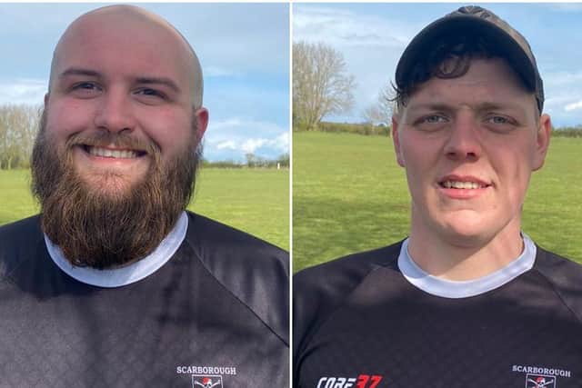 Pirates Women's coaches Zac Metcalfe and Ben Owram