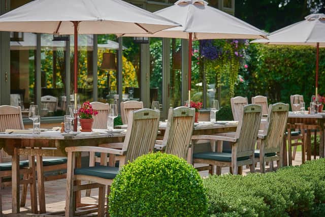 The patio at Pipe and Glass - Photo: Tim Green