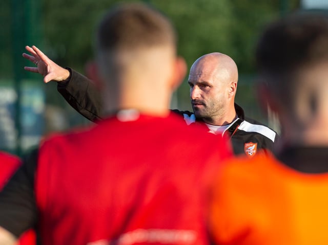 Boro boss Darren Kelly. Picture: Will Palmer