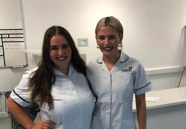 Sisters Emily and Alice Martin.