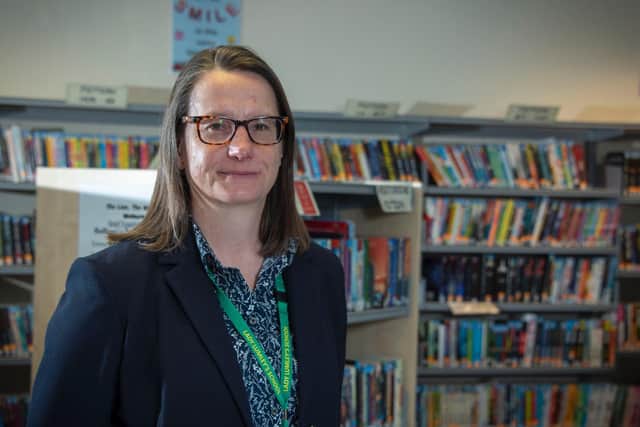Clair Foden, new headteacher at Lady Lumley's School, Pickering