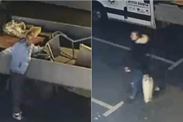 WANTED: Do you recognise this duo who stole from a van in Scarborough?