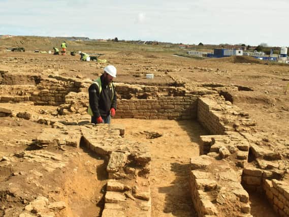 Work on site (photo: MAP Archaeology)