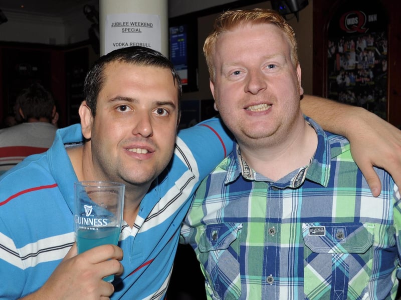 Marco and Robin in 2012.