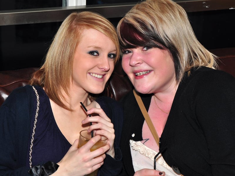 Shib and Charlotte grab a seat in 2010.