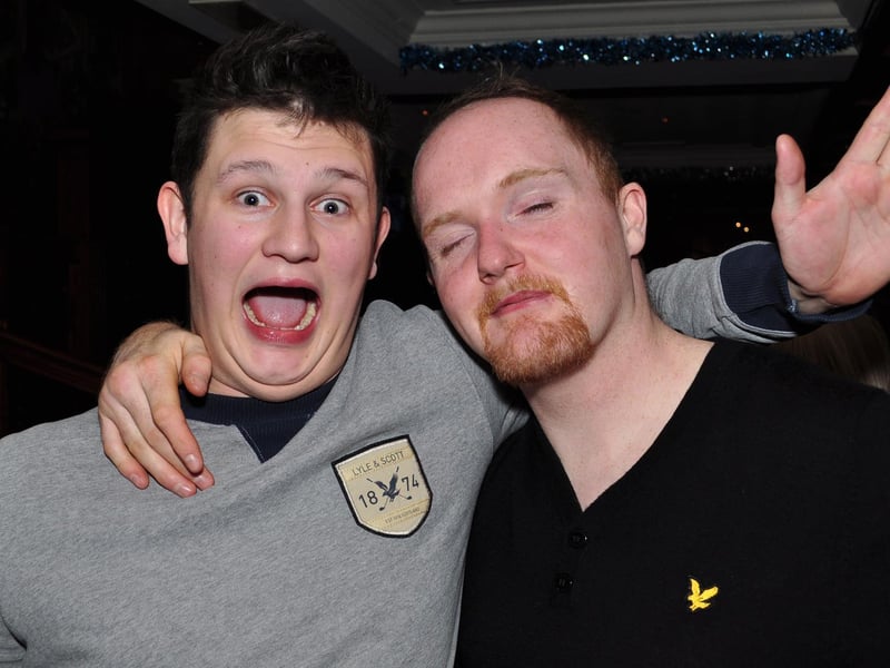 Trevor and Matty in 2012.