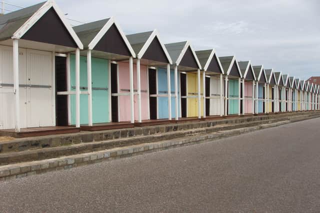 The existing chalets are being removed and replaced with brand new ones of the same type, in shades of blue and white, designed to give them a seaside feel.