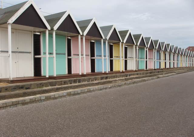 The existing chalets are being removed and replaced with brand new ones of the same type, in shades of blue and white, designed to give them a seaside feel.