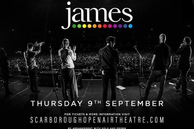 James come to the coast on September 9.