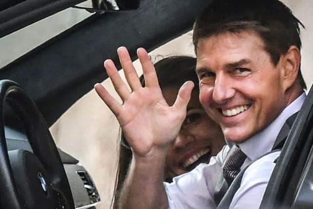 Tom Cruise pictured last October in Rome 
(Photo by ALBERTO PIZZOLI/AFP via Getty Images)