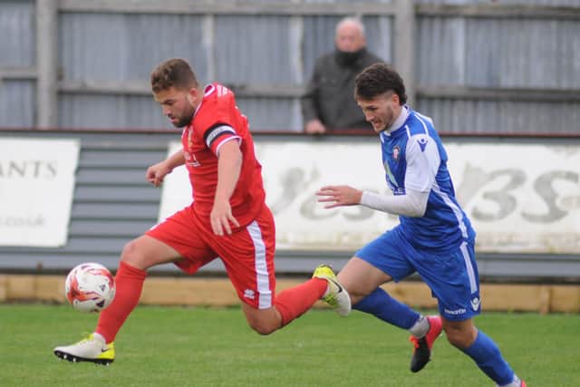 Bridlington Town's Andy Norfolk.