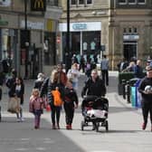 Shoppers returned to the high streets as lockdown restrictions were lifted last Monday.