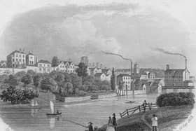 Malton in Yorkshire, circa 1858.
