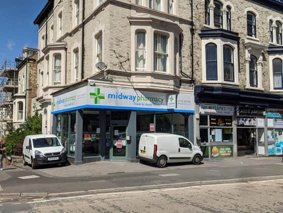 Midway pharmacy on Ramshill Road