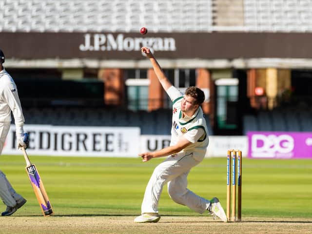 NEW SKIPPER: Tom Norman replaces Harry Walmsley as captain of Flixton’s 1st XI