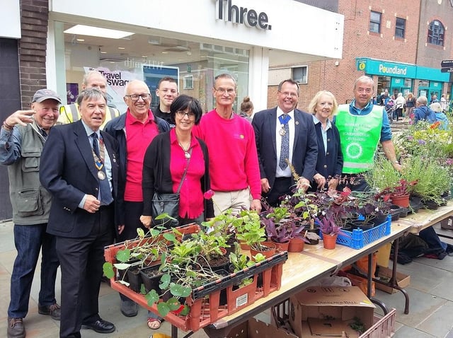 Rotary Club Plant Stall