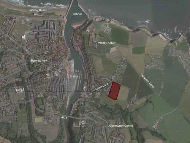 A map of the site.