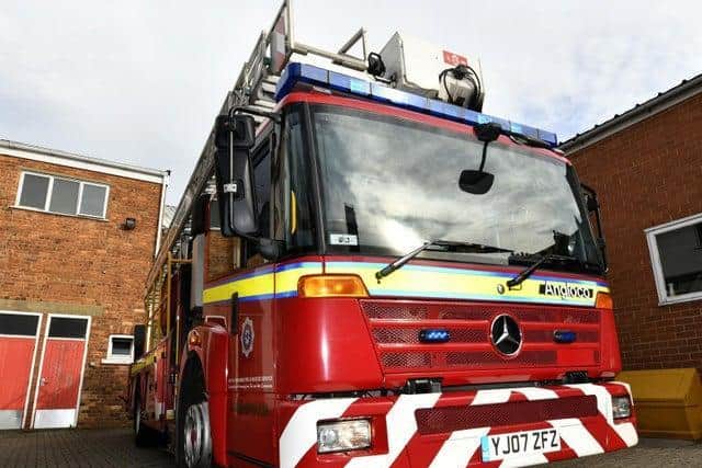 Firefighters cut roof off car to free occupant after crash in Ryedale