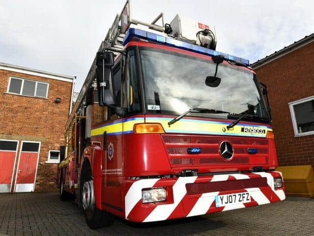 Firefighters cut roof off car to free occupant after crash in Ryedale