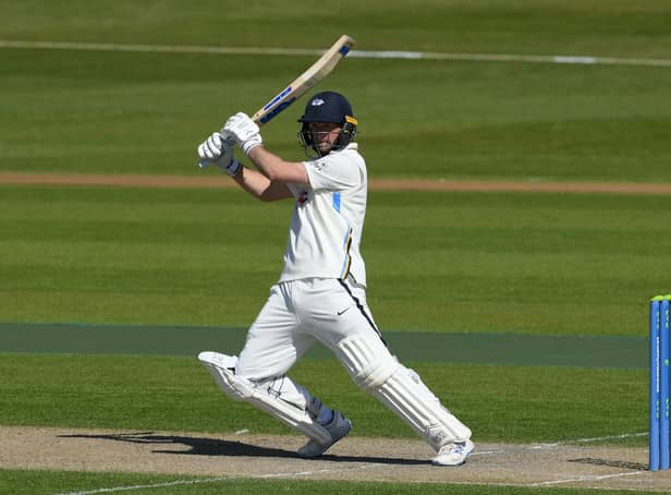 IN FINE FORM: Yorkshire’s Adam Lyth has started the 2021 campaign in scintillating form. Picture: Getty Images