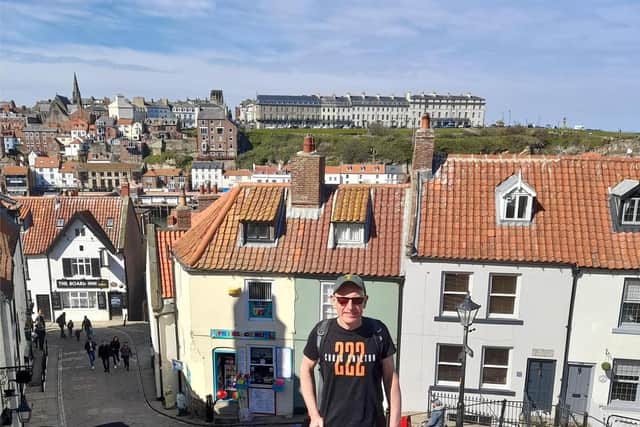 Robert Platt has been training every weekend for his challenge.