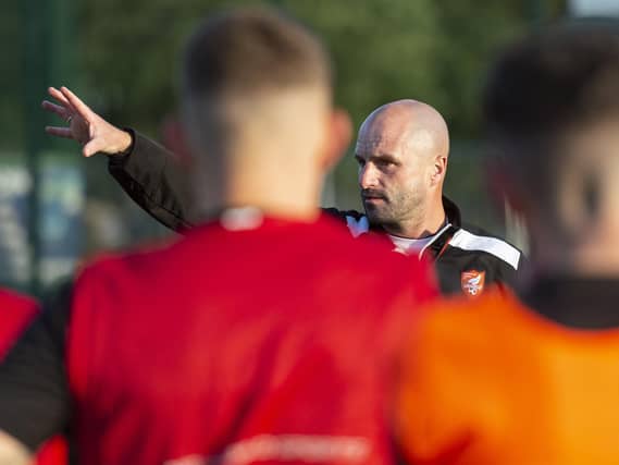 Boro boss Darren Kelly. Picture: Will Palmer
