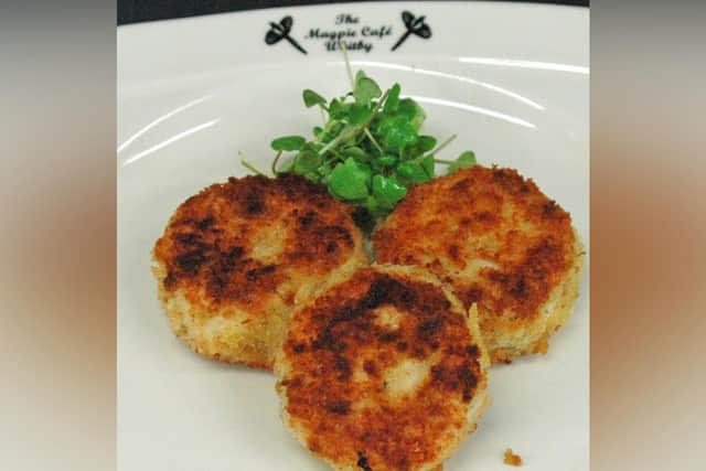 Haddock and black pudding fishcakes