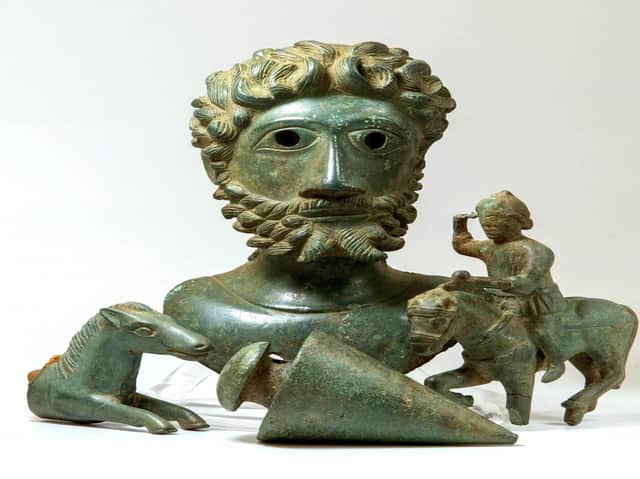 The incredible Roman bronzes discovered in a Ryedale field. (Photo: Hansons)