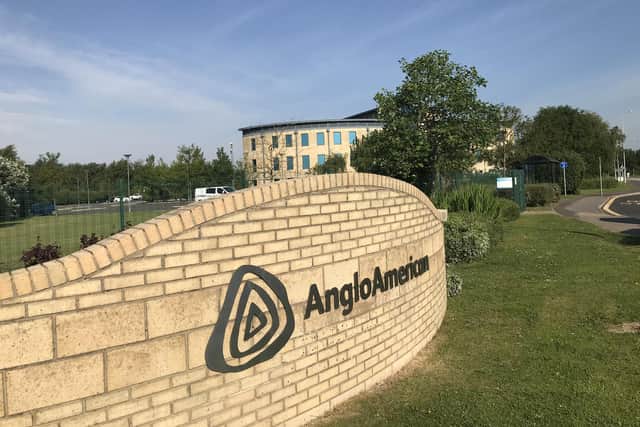 Anglo American site building.