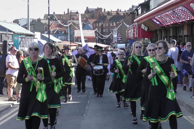 Whitby Folk Week merriment.