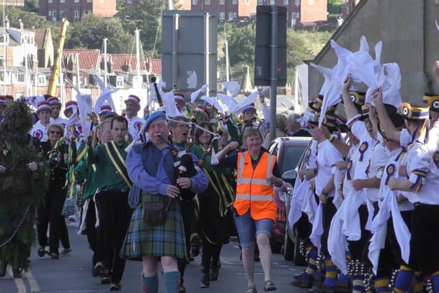 Entertainment at Whitby Folk Week