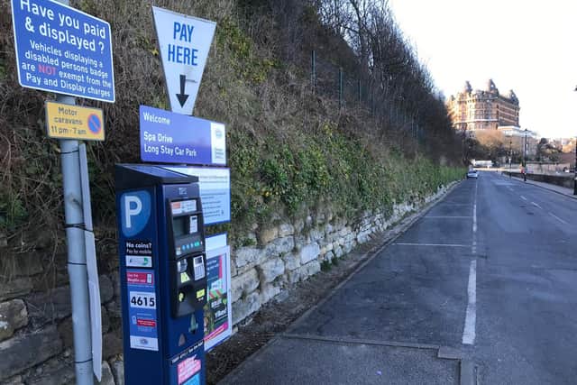 All of the car parks included in the trial are in Scarborough.