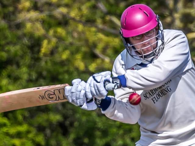 George Shannon in batting action for Wykeham 2nds at Mulgrave 2nds
PHOTO BY BRIAN MURFIELD